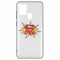 Чехол для Samsung A21s Super Dad - PrintSalon
