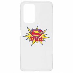 Чехол для Xiaomi Redmi Note 10 Pro Super Dad - PrintSalon