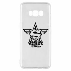 Чехол для Samsung S8 Super Girl - PrintSalon
