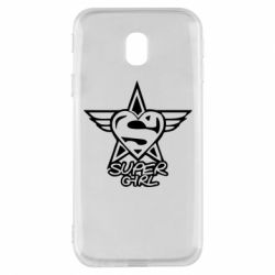 Чехол для Samsung J3 2017 Super Girl - PrintSalon