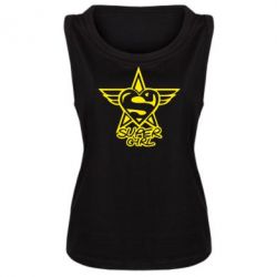 Женская майка Super Girl - PrintSalon