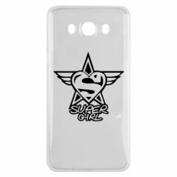 Чехол для Samsung J7 2016 Super Girl