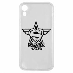 Чехол для iPhone XR Super Girl