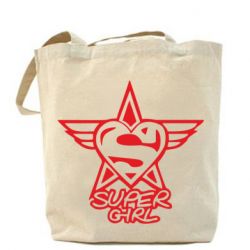 Эко-сумка Super Girl - PrintSalon