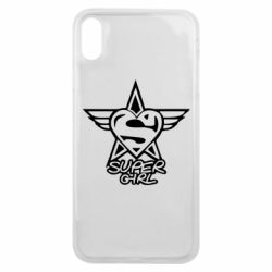 Чехол для iPhone Xs Max Super Girl