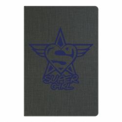 Блокнот з принтом Super Girl