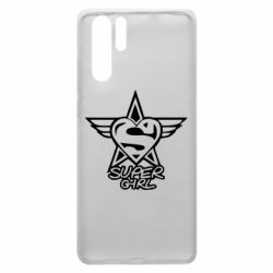 Чехол для Huawei P30 Pro Super Girl - PrintSalon