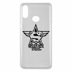 Чехол для Samsung A10s Super Girl - PrintSalon