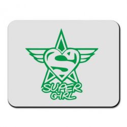 Килимок для миші Super Girl