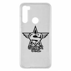Чехол для Xiaomi Redmi Note 8 Super Girl - PrintSalon