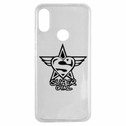 Чехол для Xiaomi Redmi Note 7 Super Girl - PrintSalon