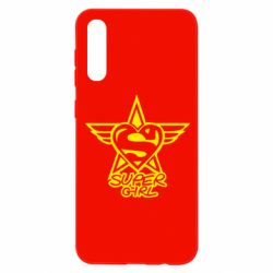 Чехол для Samsung A50 Super Girl - PrintSalon