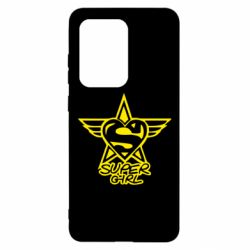 Чехол для Samsung S20 Ultra Super Girl - PrintSalon