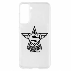 Чохол для Samsung S21 Super Girl
