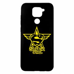 Чехол для Xiaomi Redmi Note 9/Redmi 10X Super Girl