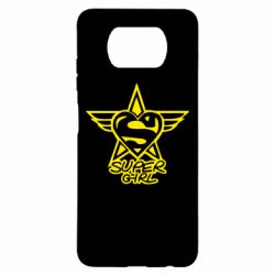 Чехол для Xiaomi Poco X3 Super Girl - PrintSalon