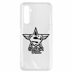 Чехол для Realme 6 Pro Super Girl - PrintSalon