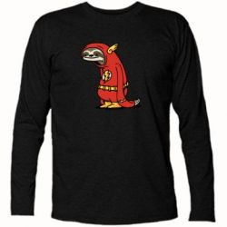 Футболка з довгим рукавом Super lazy flash - PrintSalon