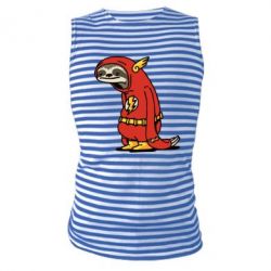 Майка-тільняшка Super lazy flash - PrintSalon