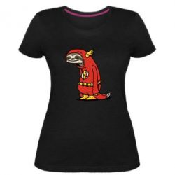 Жіноча преміум футболка Super lazy flash - PrintSalon