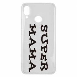 Чехол для Huawei P Smart Plus 2018 Супер мама - PrintSalon