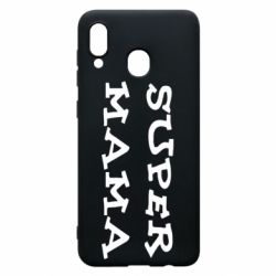 Чехол для Samsung A30 Супер мама - PrintSalon