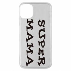 Чехол для iPhone 11 Pro Супер мама - PrintSalon