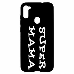Чехол для Samsung A11/M11 Супер мама - PrintSalon