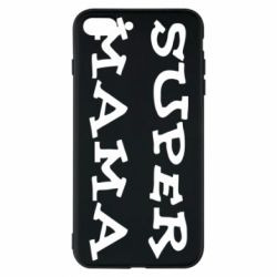 Чехол для iPhone 7 Plus Супер мама - PrintSalon