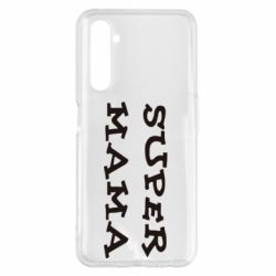 Чехол для Realme 6 Pro Супер мама - PrintSalon