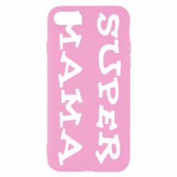Чехол для iPhone SE 2022 Супер мама-PrintSalon Чехол для iPhone SE 2022 Супер мама