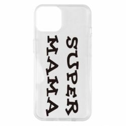 Чехол для iPhone 14 Супер мама-PrintSalon Чехол для iPhone 14 Супер мама