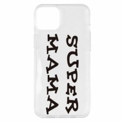 Чехол для iPhone 14 Plus Супер мама - PrintSalon