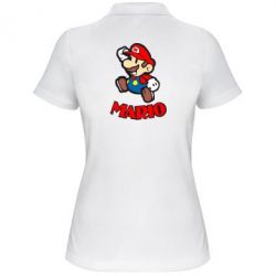 Женское поло Супер Марио - PrintSalon