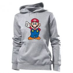 Худі жіноче Супер Маріо - PrintSalon