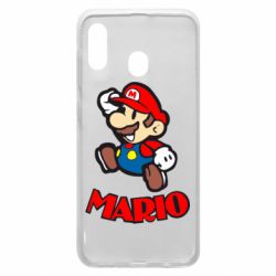 Чехол для Samsung A20 Супер Марио - PrintSalon