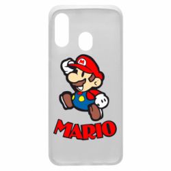 Чехол для Samsung A40 Супер Марио - PrintSalon