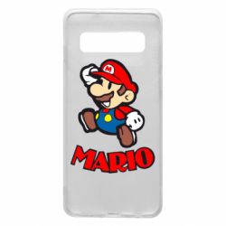 Чехол для Samsung S10 Супер Марио - PrintSalon