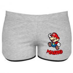 Женские шорты Супер Марио - PrintSalon