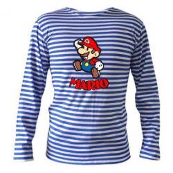 Тельняшка с длинным рукавом Супер Марио