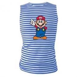 Майка-тільняшка Супер Маріо - PrintSalon