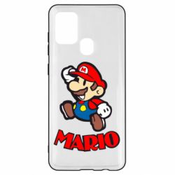 Чехол для Samsung A21s Супер Марио - PrintSalon