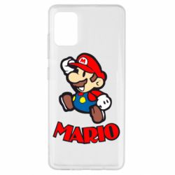 Чехол для Samsung A51 Супер Марио - PrintSalon