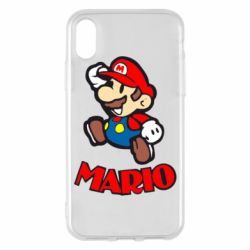 Чехол для iPhone X/Xs Супер Марио - PrintSalon