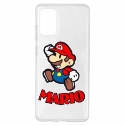 Чехол для Samsung S20+ Супер Марио - PrintSalon