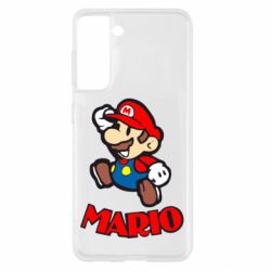 Чехол для Samsung S21 Супер Марио - PrintSalon