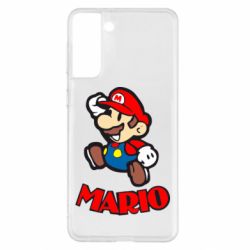 Чехол для Samsung S21+ Супер Марио - PrintSalon