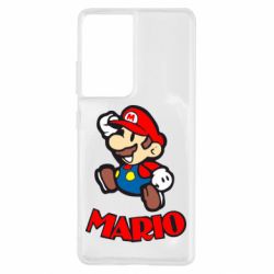 Чехол для Samsung S21 Ultra Супер Марио - PrintSalon