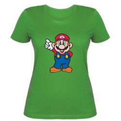 Жіноча футболка Супер Маріо - PrintSalon