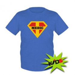 Детская футболка Super Medic - PrintSalon